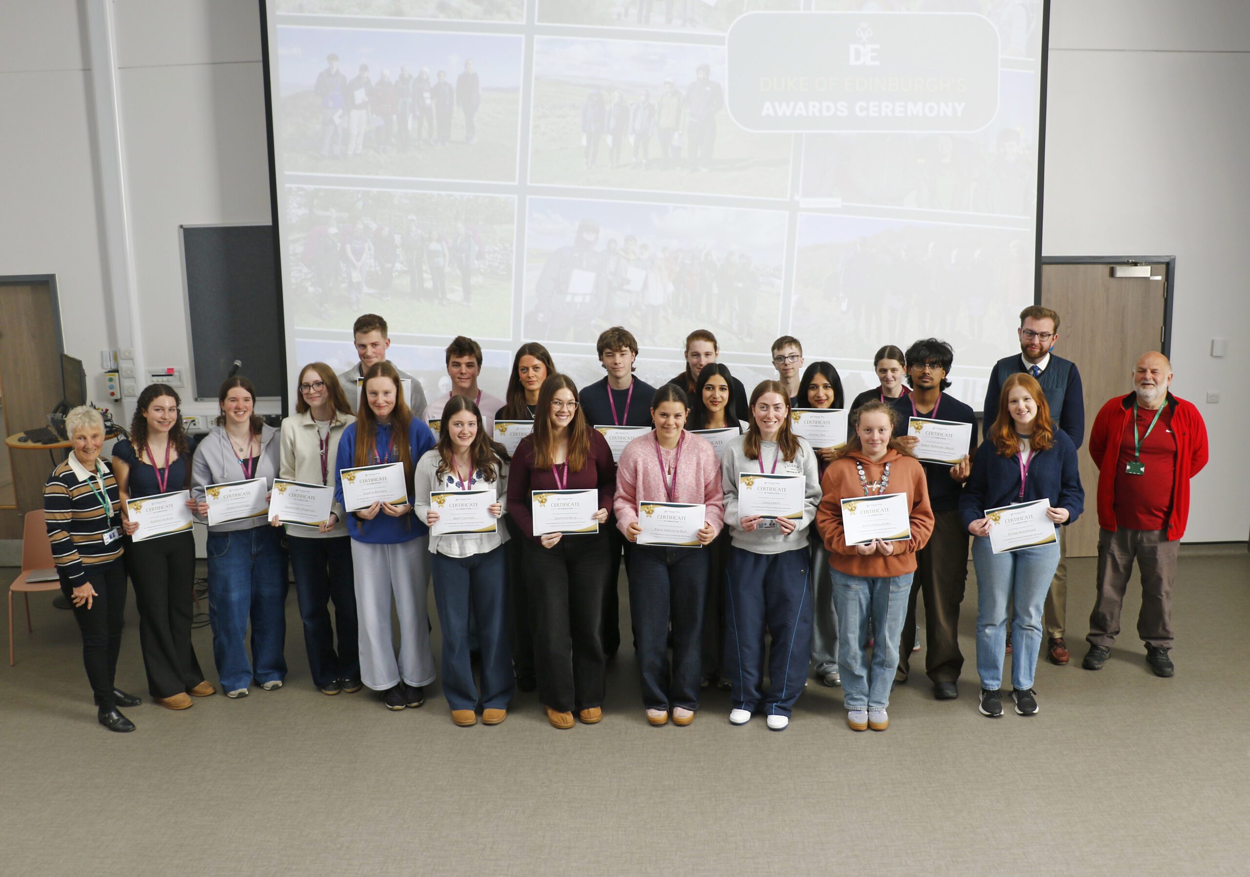 Celebrating Duke of Edinburgh Success at Greenhead College