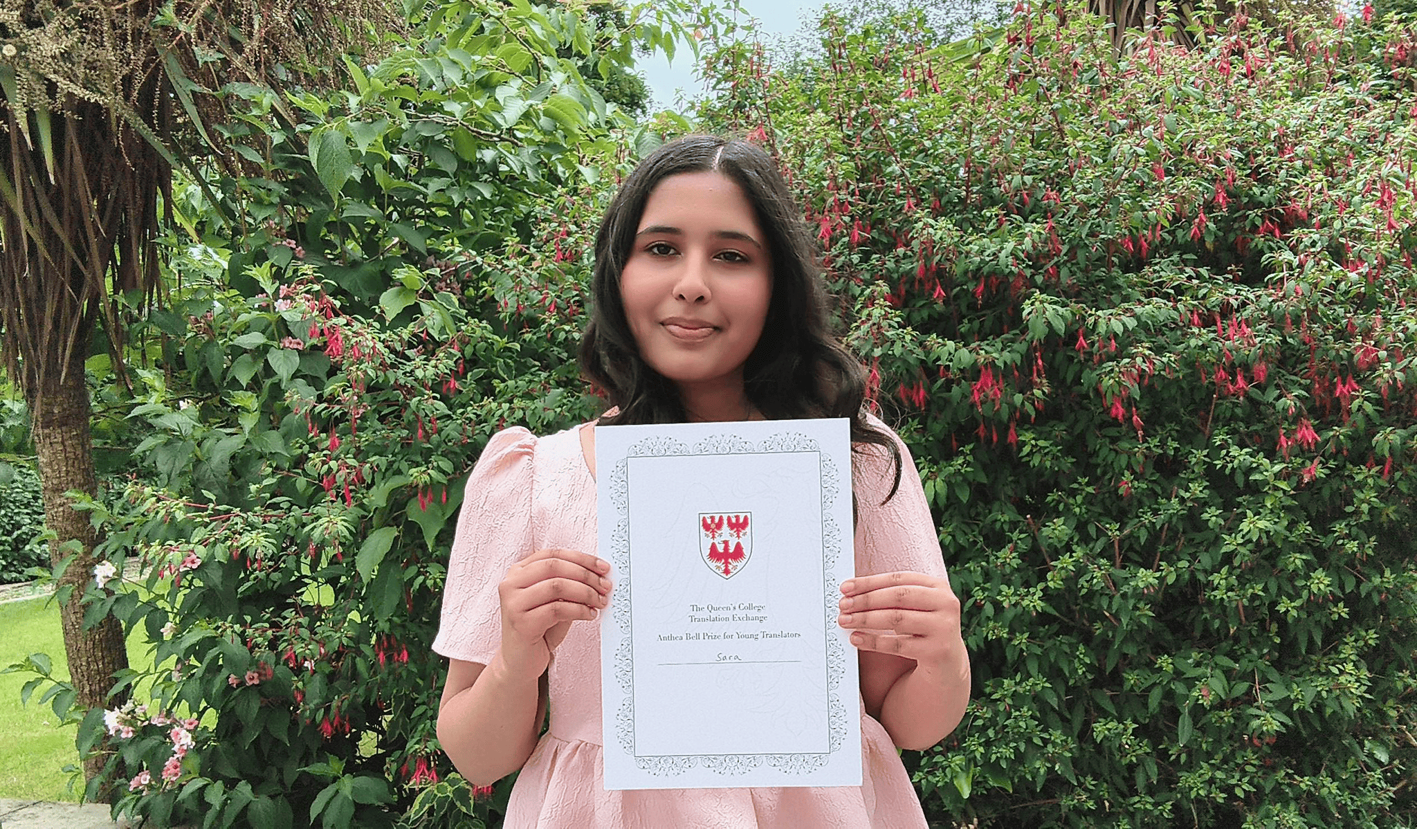 Greenhead College Student Shines in Prestigious Anthea Bell Prize for Young Translators 